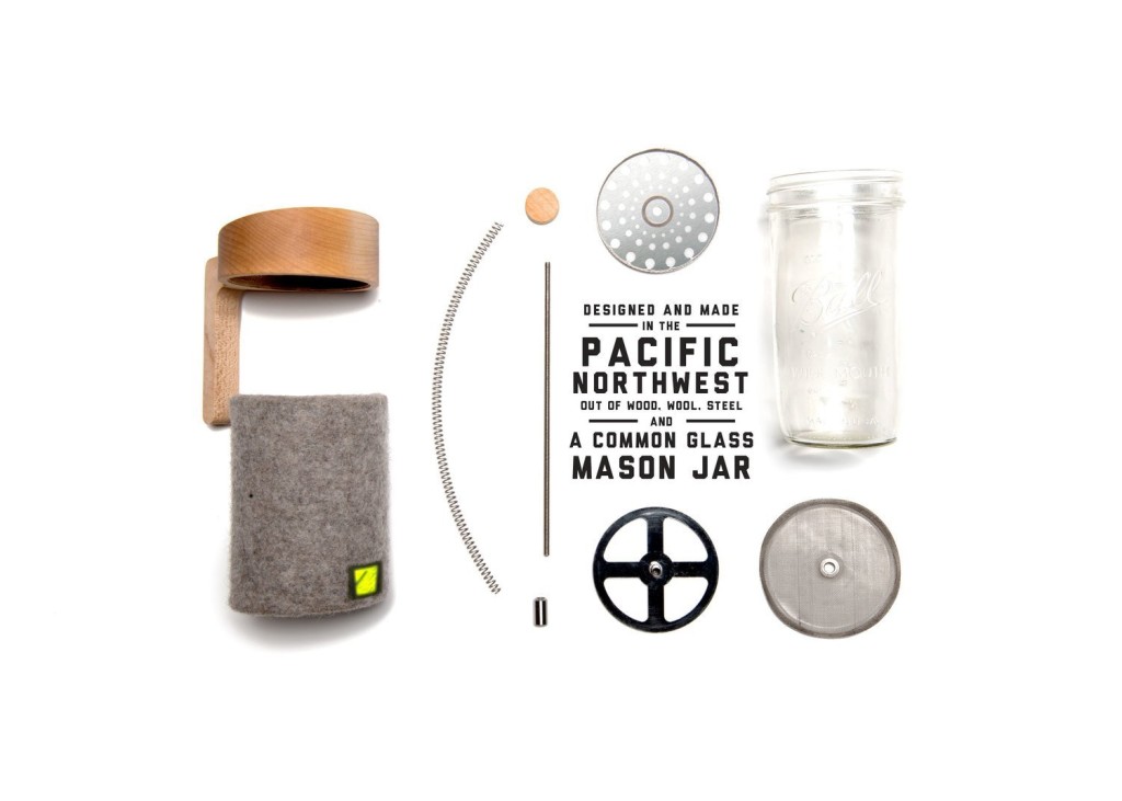 Mason Jar French Press + Giveaway