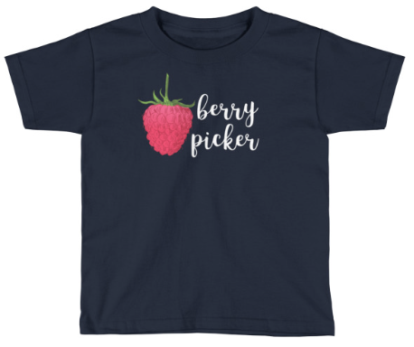 Cutest little berry picker tee shirt! For canning lovers from Love Into Jars! 